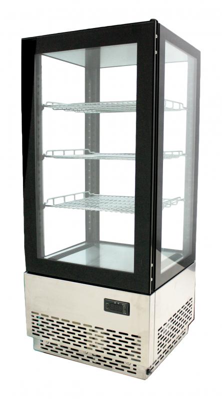 Countertop Refrigerated Display with 78 L capacity